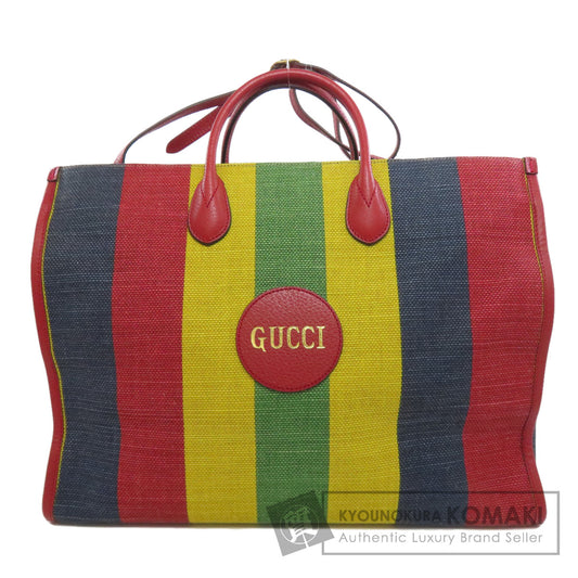 GUCCI 630358 Viadera 2WAY Handbag Canvas LeatherLadies [Used]