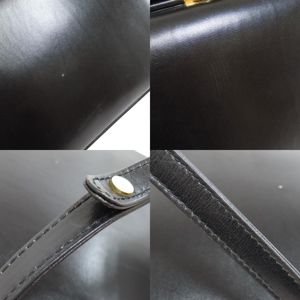 BALLY logo Shoulder Bag Leather Ladies [Used]