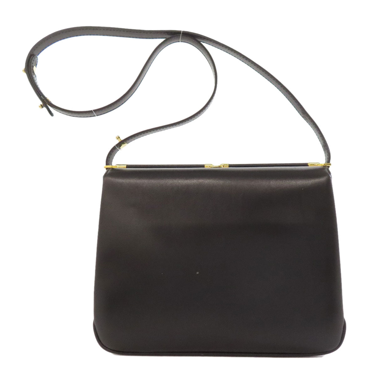 BALLY logo Shoulder Bag Leather Ladies [Used]