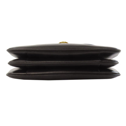 BALLY logo Shoulder Bag Leather Ladies [Used]