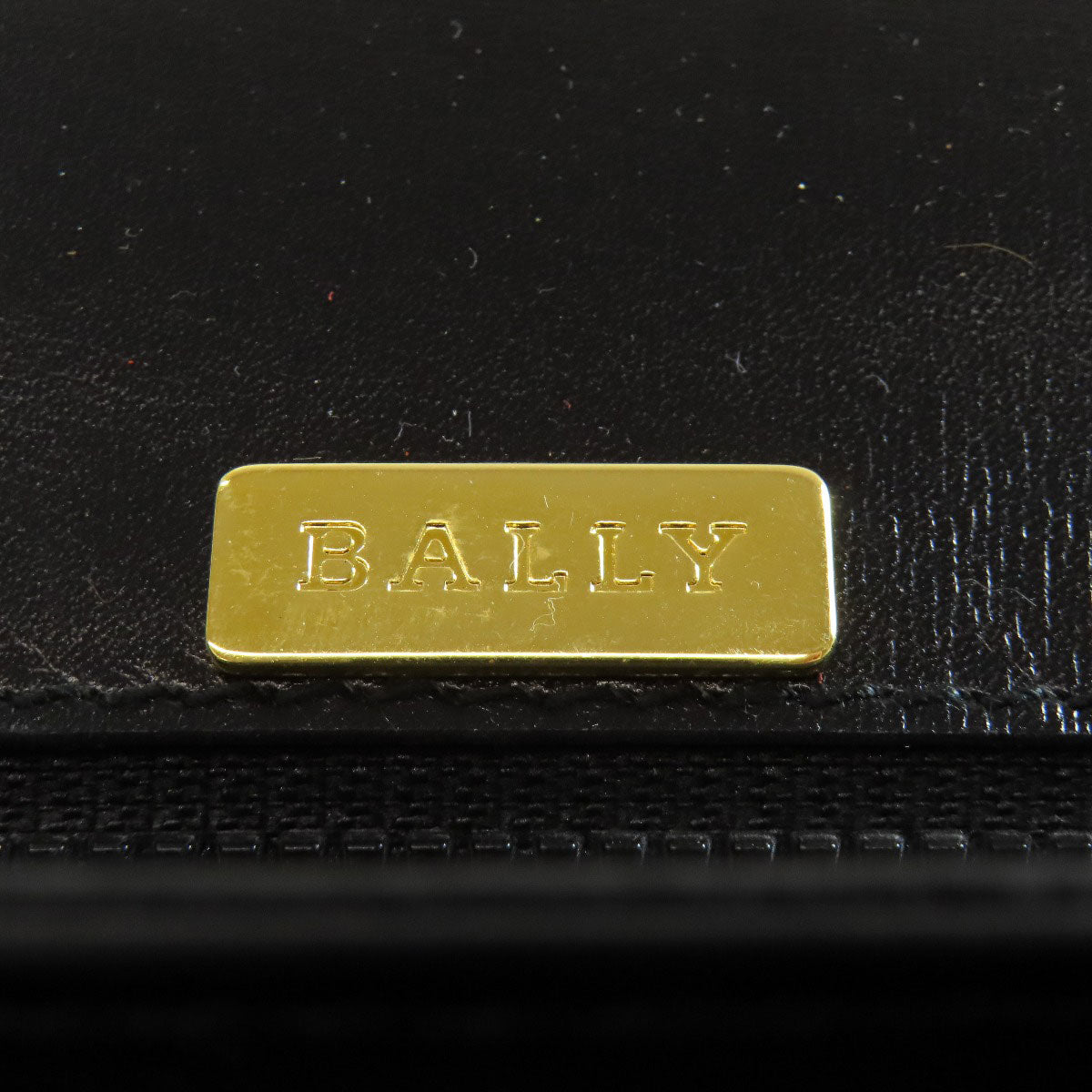 BALLY logo Shoulder Bag Leather Ladies [Used]