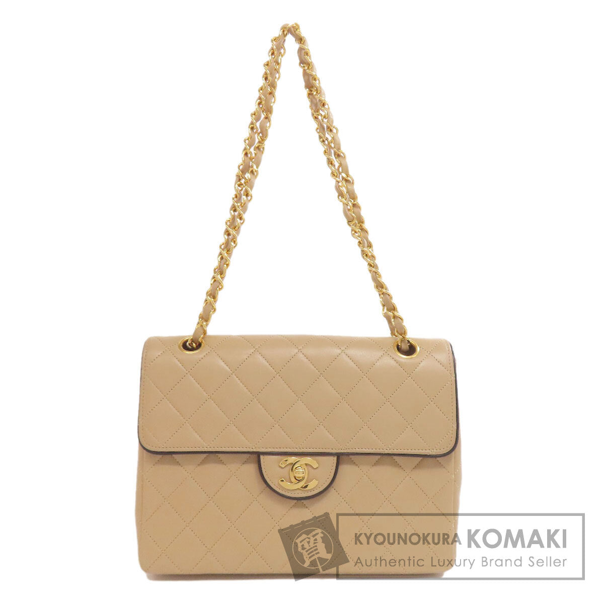 CHANEL ChainShoulder Matelasse GoldHardware Shoulder Bag Lambskin Ladies [Used]