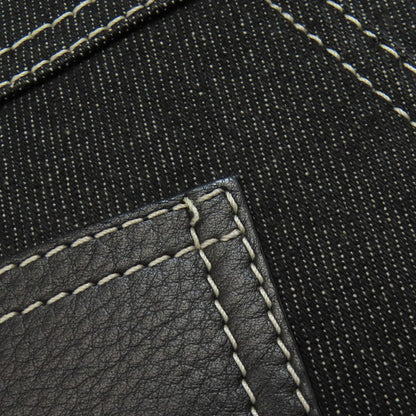 CHRISTIAN DIOR Belt bag Tote Bag Denim Ladies [Used]