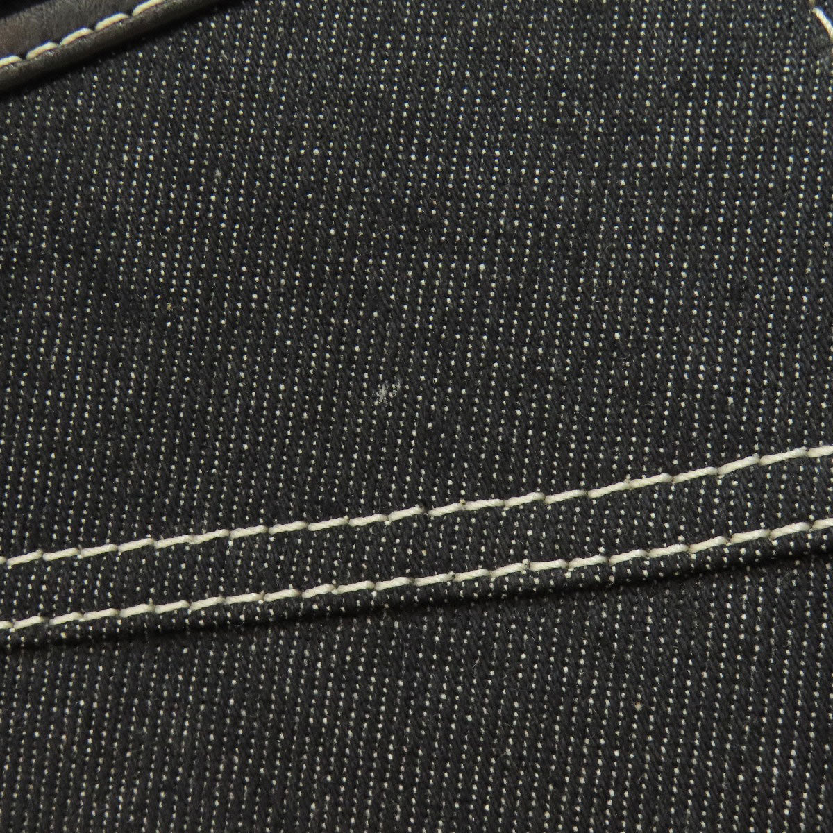 CHRISTIAN DIOR Belt bag Tote Bag Denim Ladies [Used]