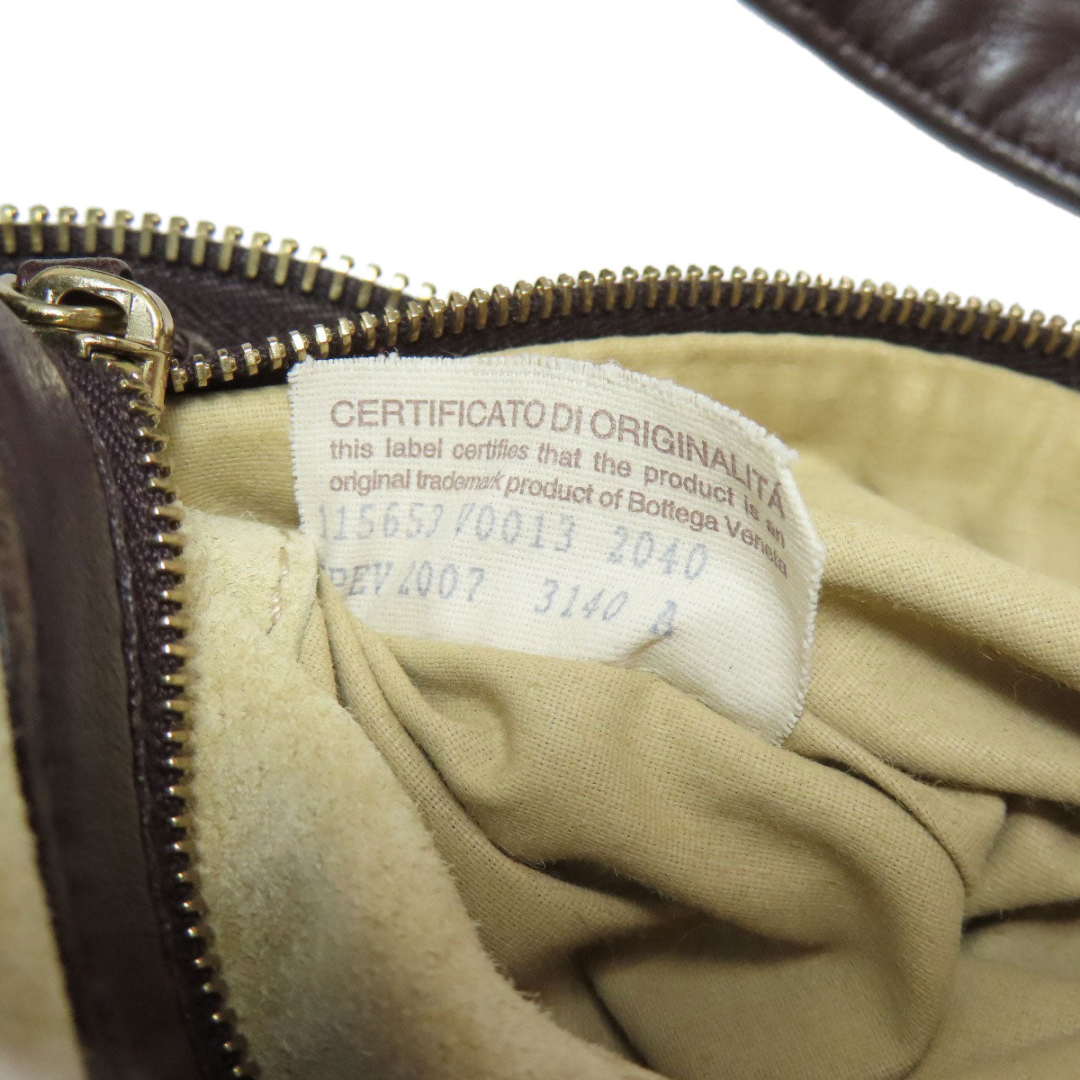 BOTTEGA VENETA one belt Intrecciato Shoulder Bag Calf Ladies [Used]