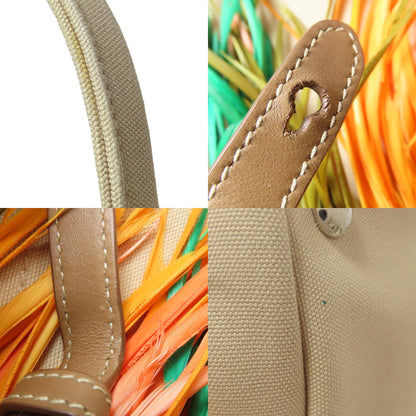 PRADA 1BG439 Kanaplume 2WAY Handbag Canvas Ladies [Used]