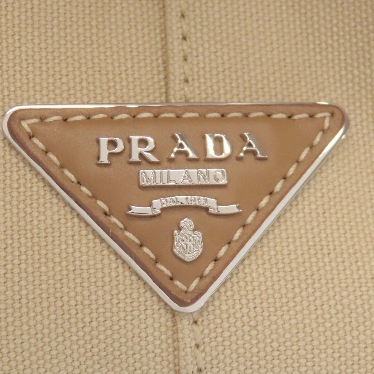 PRADA 1BG439 Kanaplume 2WAY Handbag Canvas Ladies [Used]