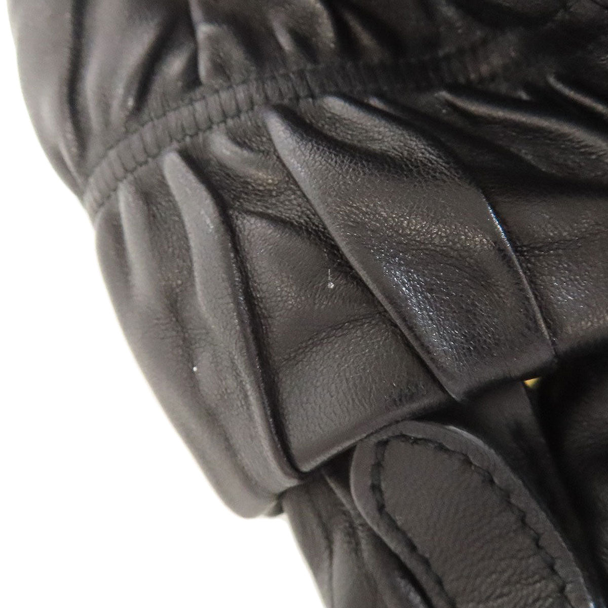 PRADA 2WAY Handbag Lambskin Ladies [Used]