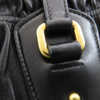 PRADA 2WAY Handbag Lambskin Ladies [Used]