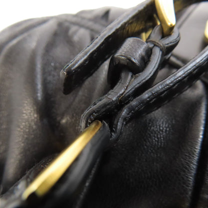 PRADA 2WAY Handbag Lambskin Ladies [Used]