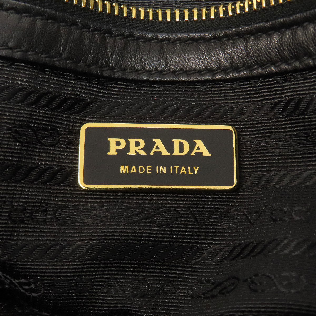 PRADA 2WAY Handbag Lambskin Ladies [Used]