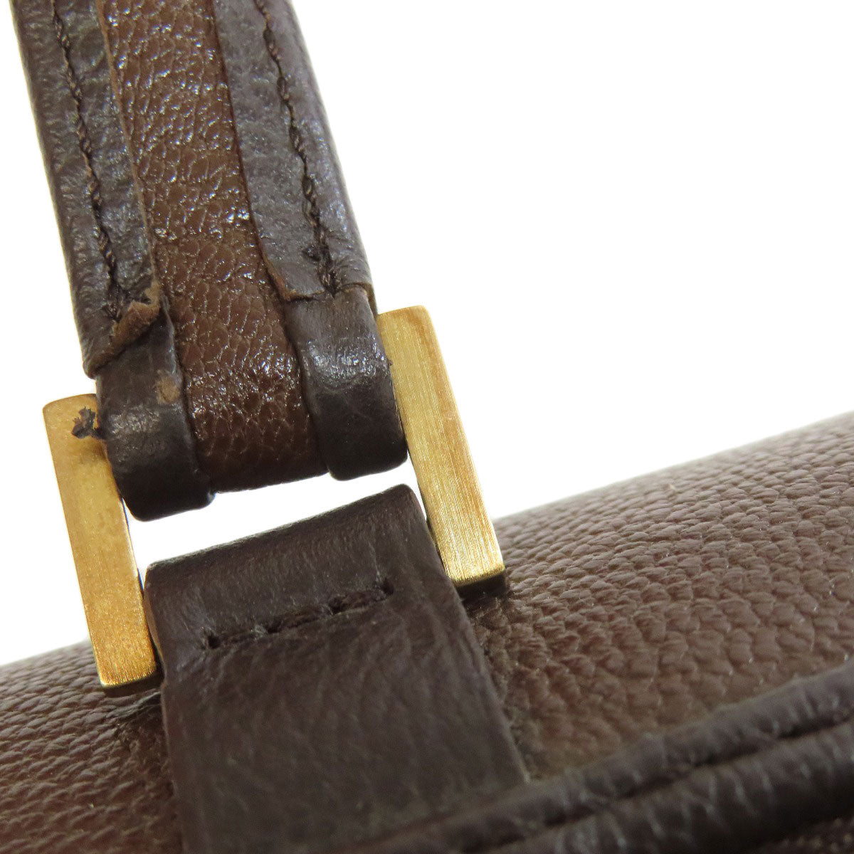 DELVAUX Astrid Mini Boston Bag Handbag Leather Ladies [Used]