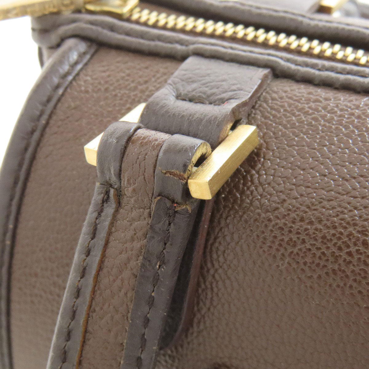 DELVAUX Astrid Mini Boston Bag Handbag Leather Ladies [Used]
