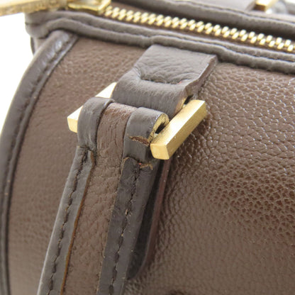 DELVAUX Astrid Mini Boston Bag Handbag Leather Ladies [Used]