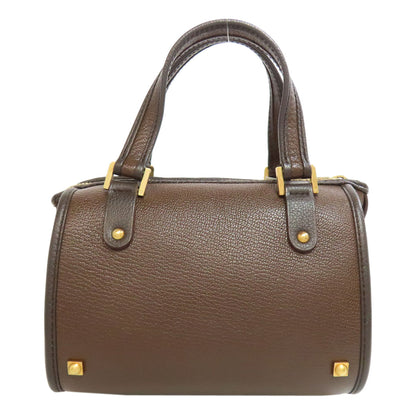 DELVAUX Astrid Mini Boston Bag Handbag Leather Ladies [Used]