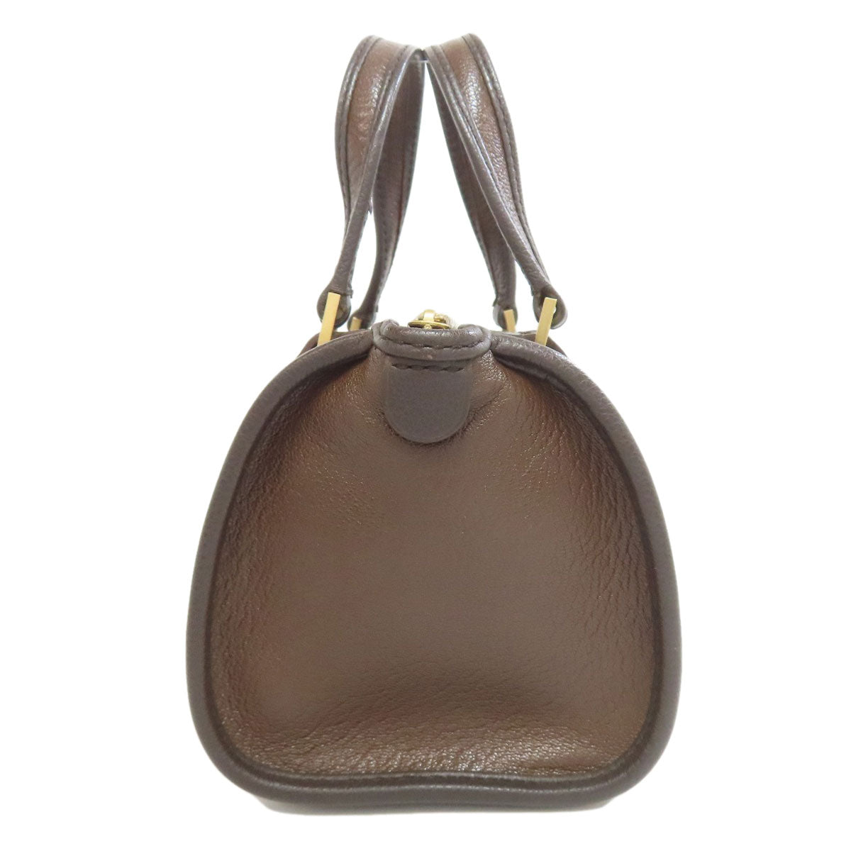 DELVAUX Astrid Mini Boston Bag Handbag Leather Ladies [Used]