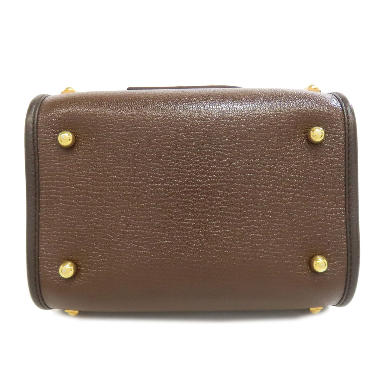 DELVAUX Astrid Mini Boston Bag Handbag Leather Ladies [Used]