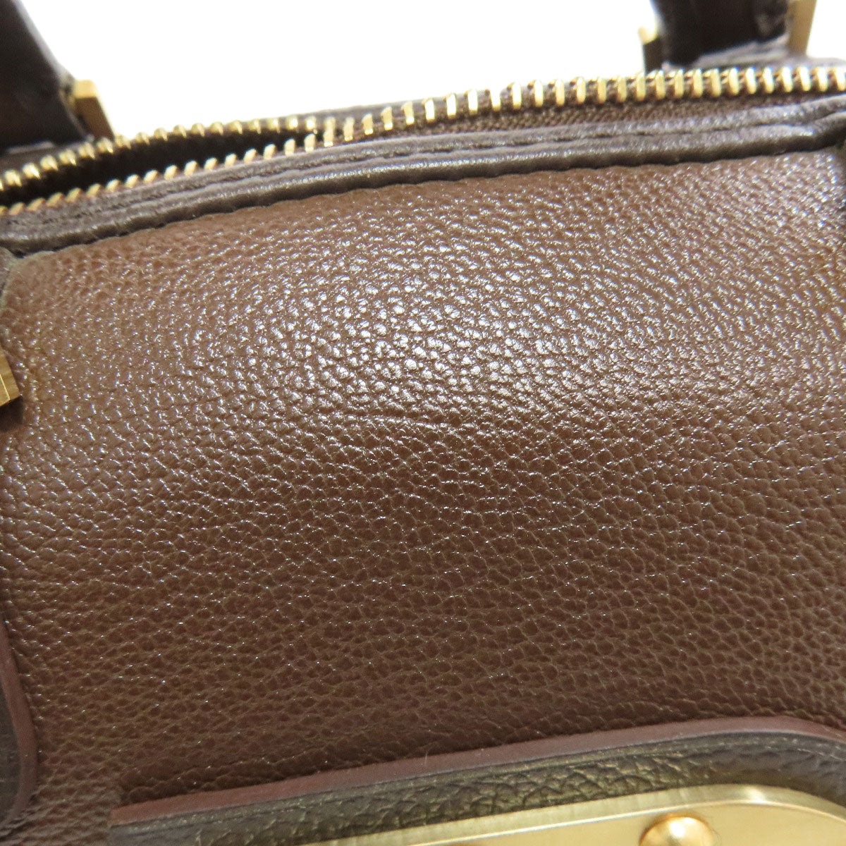 DELVAUX Astrid Mini Boston Bag Handbag Leather Ladies [Used]