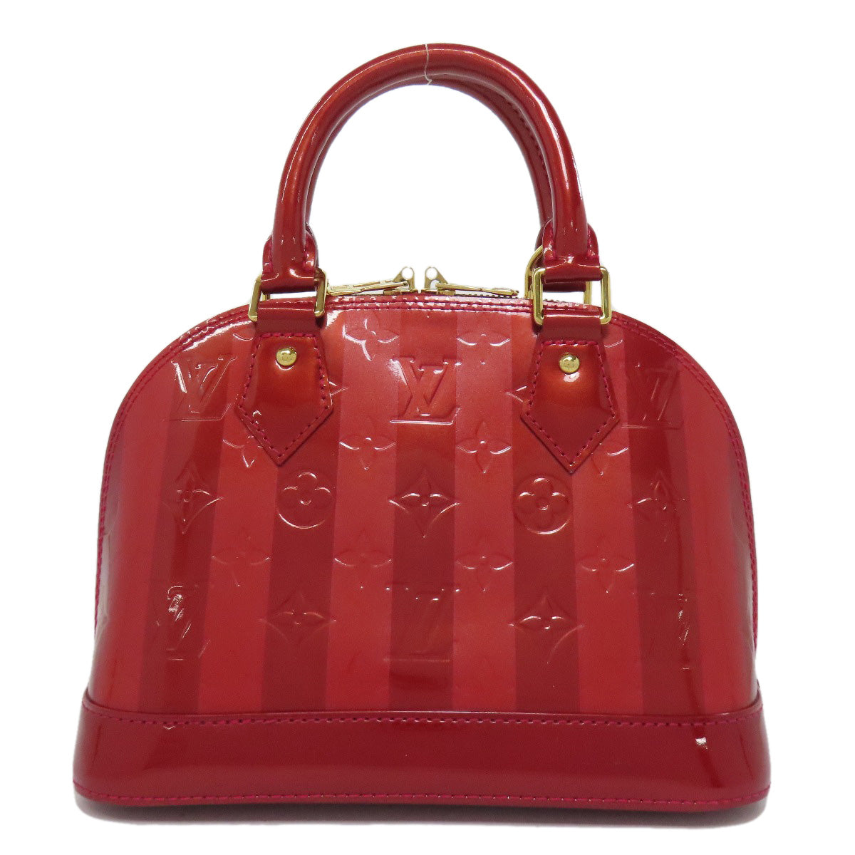 LOUIS VUITTON M91593 Alma BB Rayur Handbag Vernis Ladies [Used]