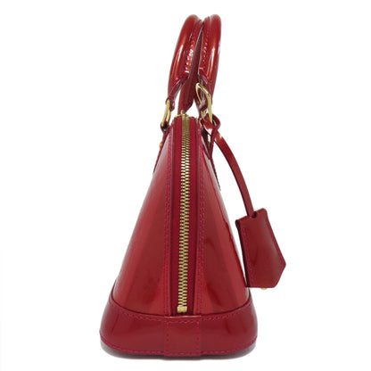 LOUIS VUITTON M91593 Alma BB Rayur Handbag Vernis Ladies [Used]