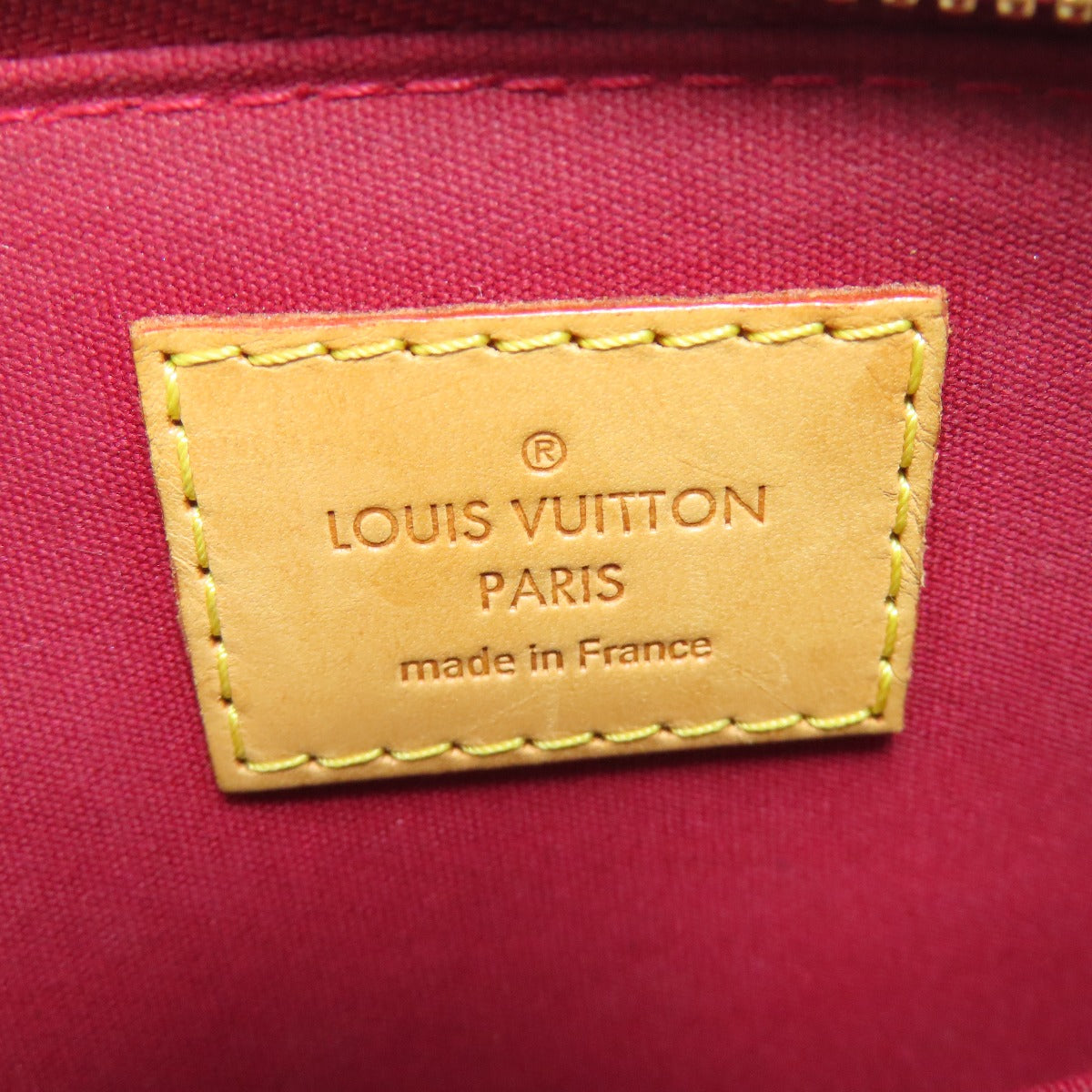 LOUIS VUITTON M91593 Alma BB Rayur Handbag Vernis Ladies [Used]