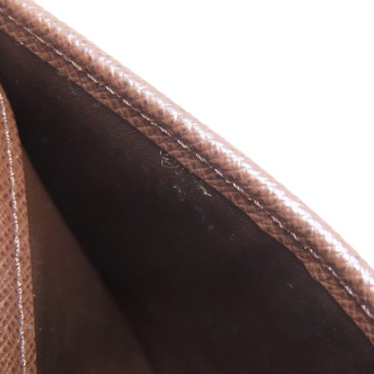 LOUIS VUITTON N60028 Zippy Compact Wallet Long wallet (with coin pocket) Damier canvas Ladies [Used]