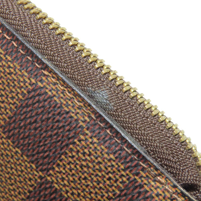 LOUIS VUITTON N60028 Zippy Compact Wallet Long wallet (with coin pocket) Damier canvas Ladies [Used]