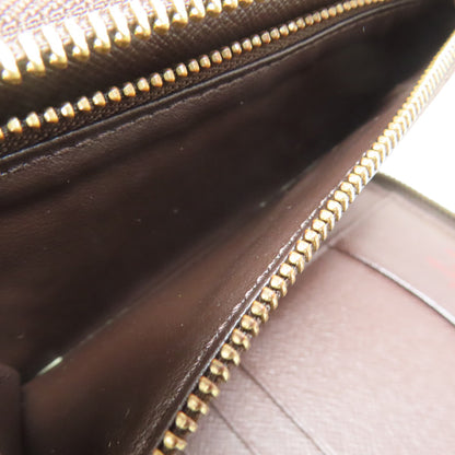 LOUIS VUITTON N60028 Zippy Compact Wallet Long wallet (with coin pocket) Damier canvas Ladies [Used]