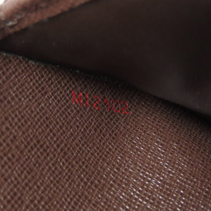 LOUIS VUITTON N60028 Zippy Compact Wallet Long wallet (with coin pocket) Damier canvas Ladies [Used]