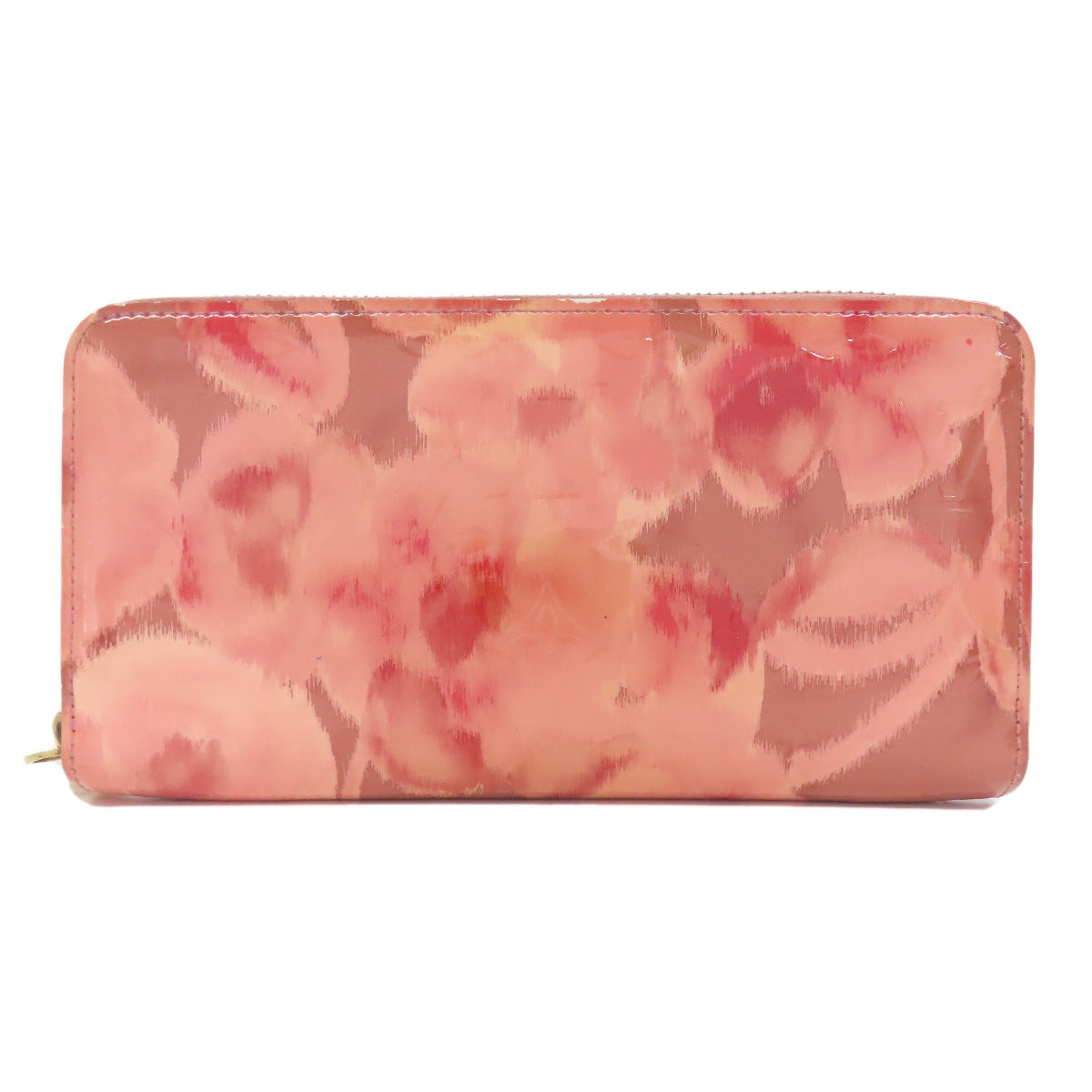LOUIS VUITTON M90020 Zippy Wallet (formerly Ikat Flower) Long wallet (with coin pocket) Vernis Ladies [Used]