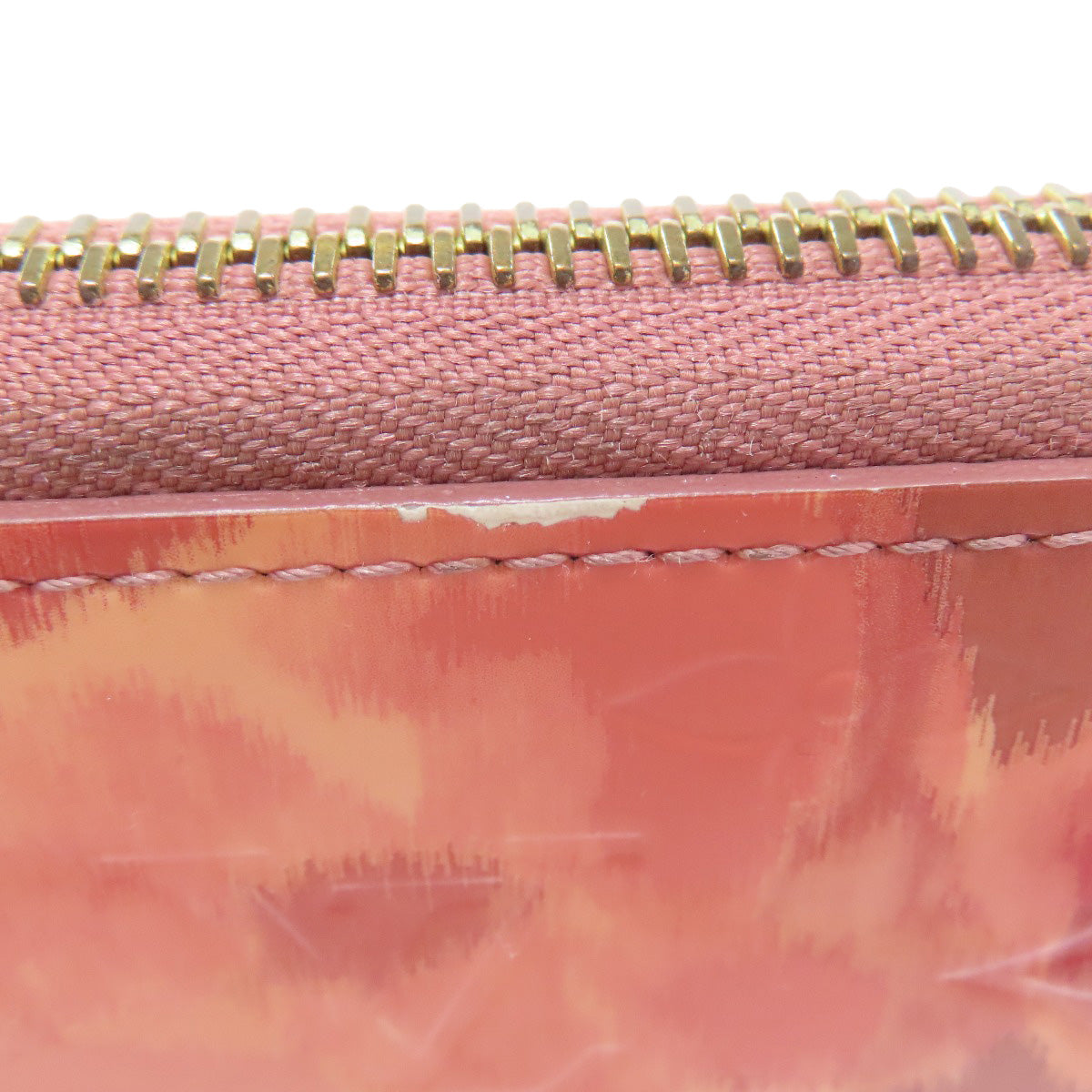 LOUIS VUITTON M90020 Zippy Wallet (formerly Ikat Flower) Long wallet (with coin pocket) Vernis Ladies [Used]