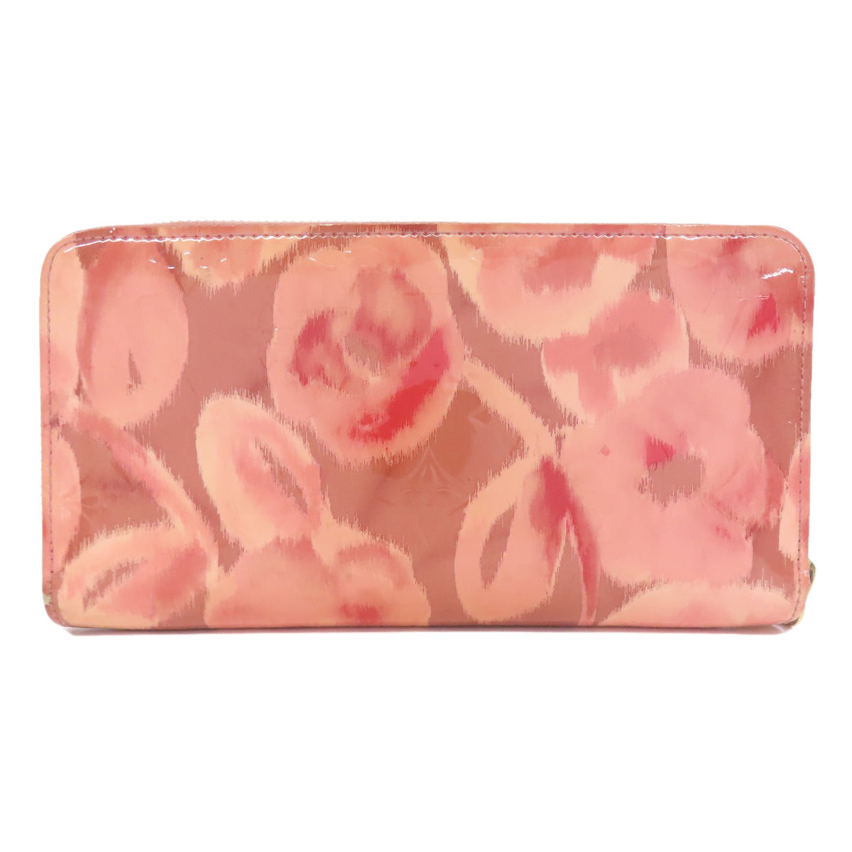 LOUIS VUITTON M90020 Zippy Wallet (formerly Ikat Flower) Long wallet (with coin pocket) Vernis Ladies [Used]
