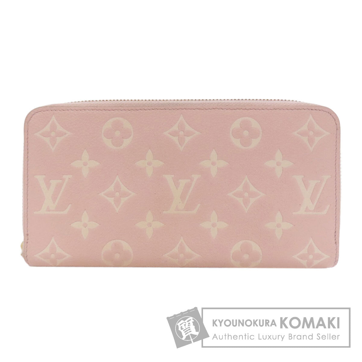 LOUIS VUITTON M81279 Zippy wallet Long wallet (with coin pocket) Empreinte Ladies [Used]