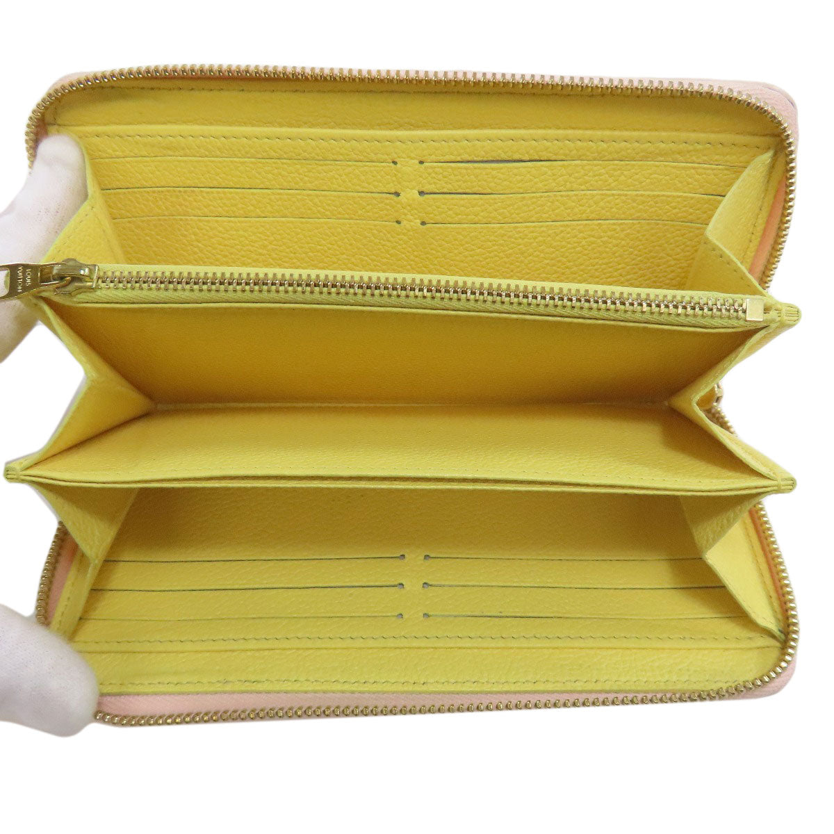 LOUIS VUITTON M81279 Zippy wallet Long wallet (with coin pocket) Empreinte Ladies [Used]