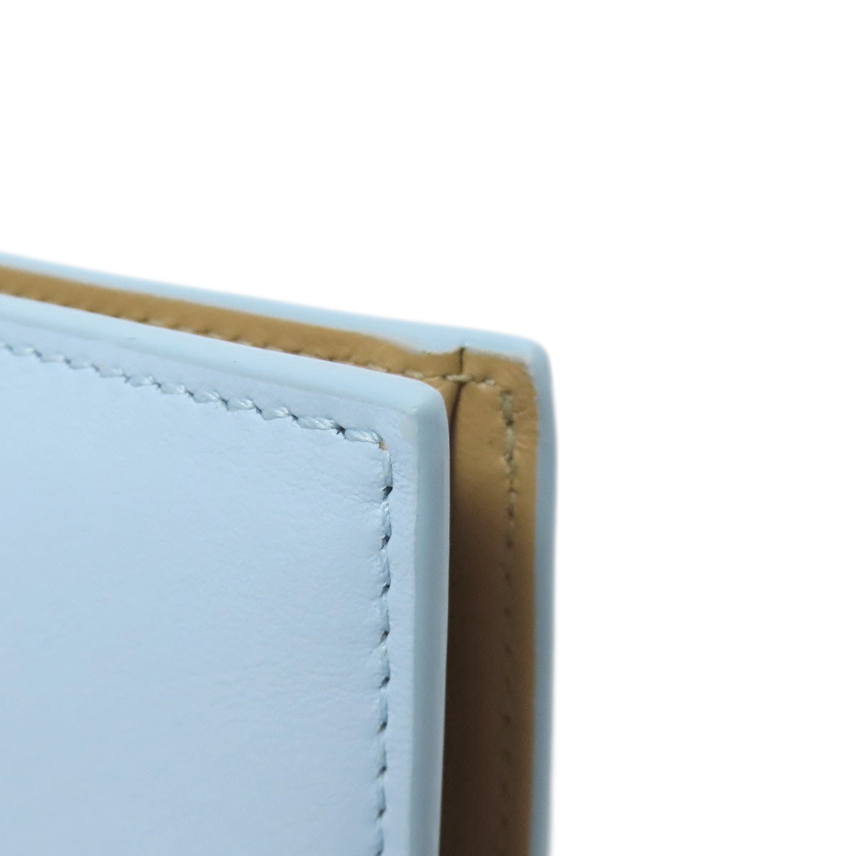 Salvatore Ferragamo logo Bifold Wallet with Coin Pocket Leather Ladies [Used]