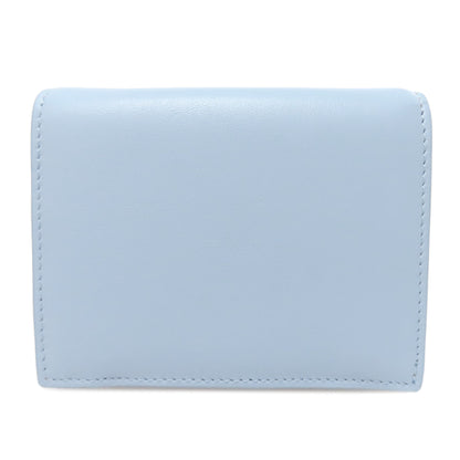 Salvatore Ferragamo logo Bifold Wallet with Coin Pocket Leather Ladies [Used]