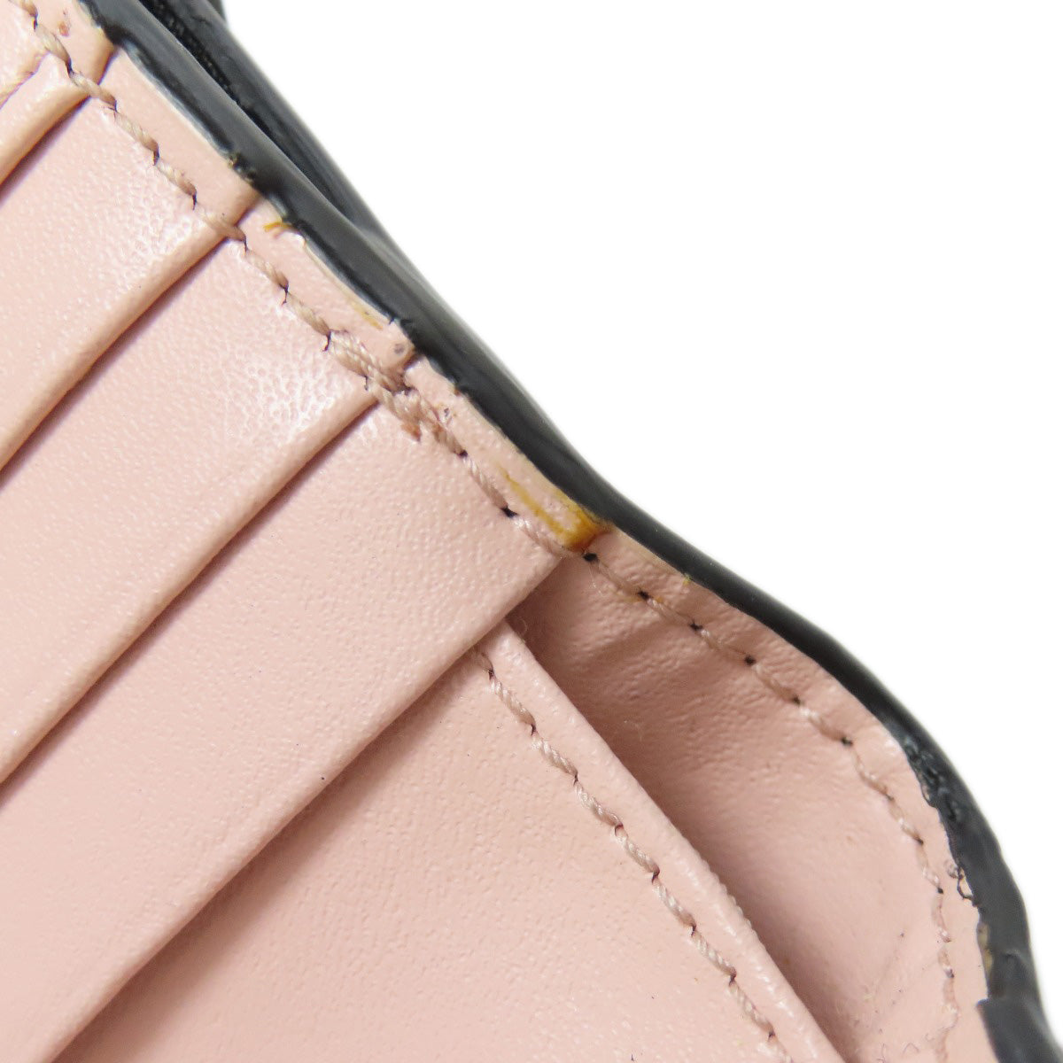 Salvatore Ferragamo Vara ribbon Bifold Wallet with Coin Pocket Leather Ladies [Used]