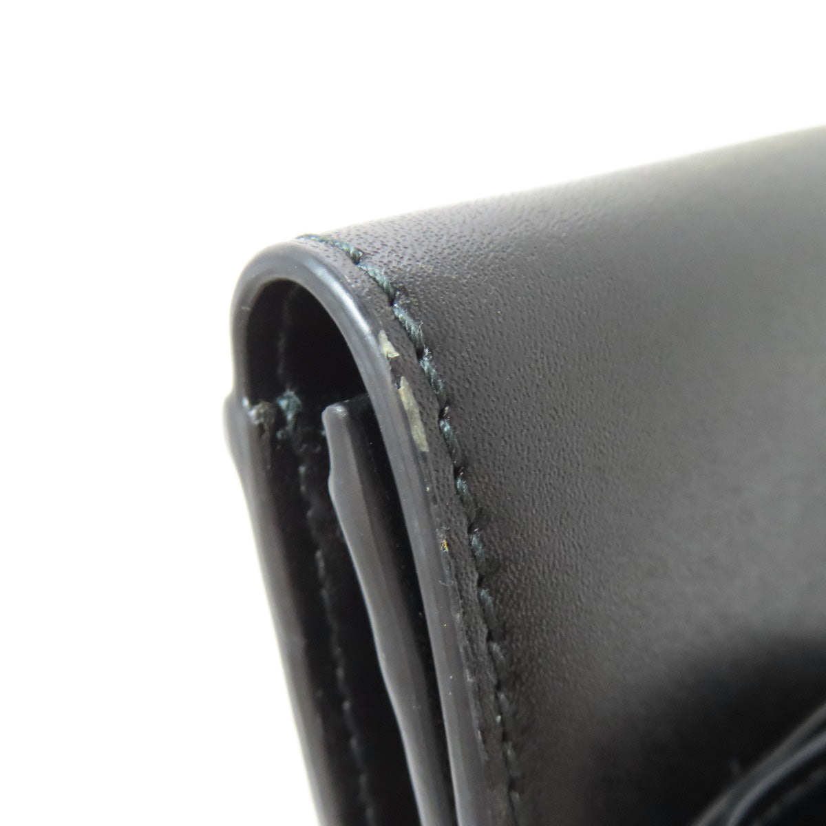 Salvatore Ferragamo Vara ribbon Bifold Wallet with Coin Pocket Leather Ladies [Used]