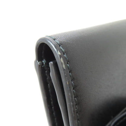 Salvatore Ferragamo Vara ribbon Bifold Wallet with Coin Pocket Leather Ladies [Used]