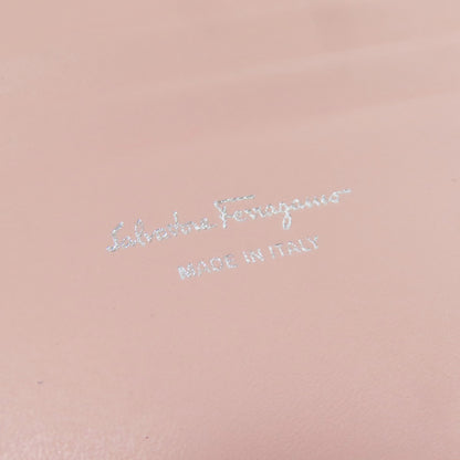 Salvatore Ferragamo Vara ribbon Bifold Wallet with Coin Pocket Leather Ladies [Used]
