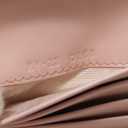 Salvatore Ferragamo Vara ribbon Bifold Wallet with Coin Pocket Leather Ladies [Used]