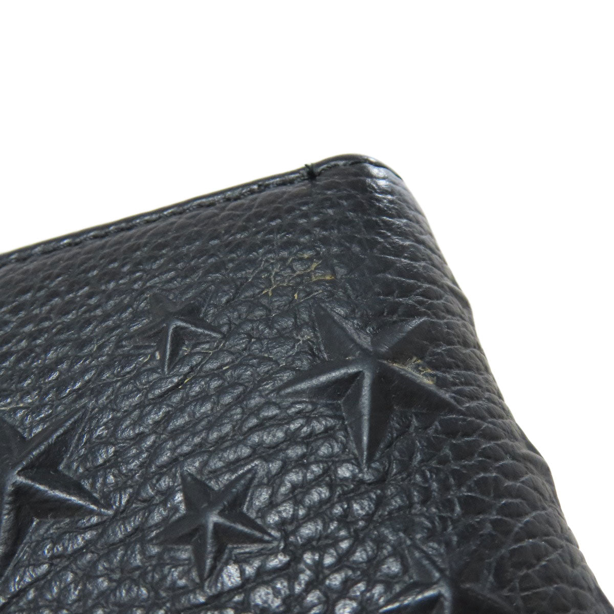 Jimmy Choo Embossing Long wallet (with coin pocket) Calf Ladies [Used]