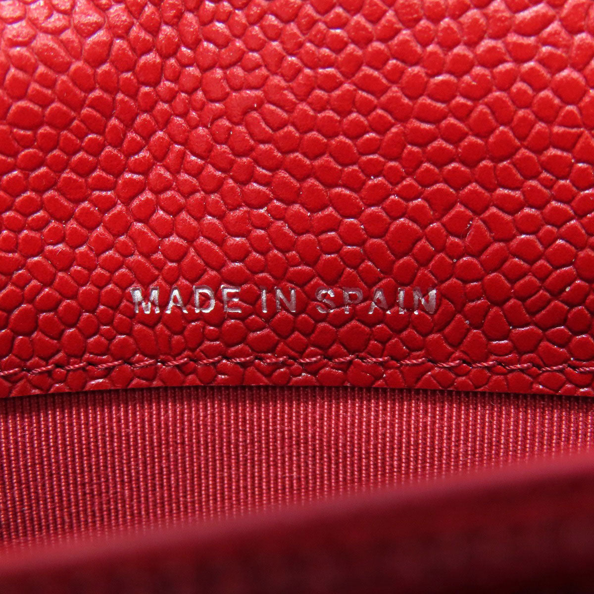 CHANEL COCO Mark Matelasse SilverHardware Long wallet (with coin pocket) Grained Calfskin Skin Ladies [Used]