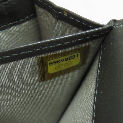 CHANEL COCO Mark Long wallet (with coin pocket) Grained Calfskin Skin Ladies [Used]