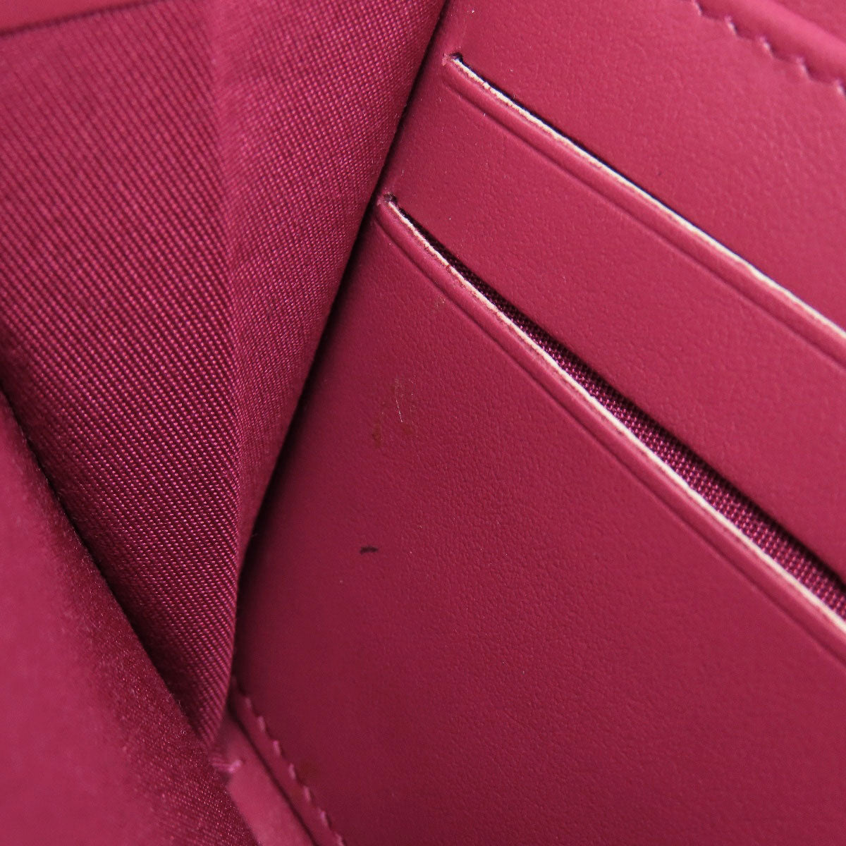 CHANEL Camellia COCO Mark SilverHardware Long wallet (with coin pocket) Calf Ladies [Used]