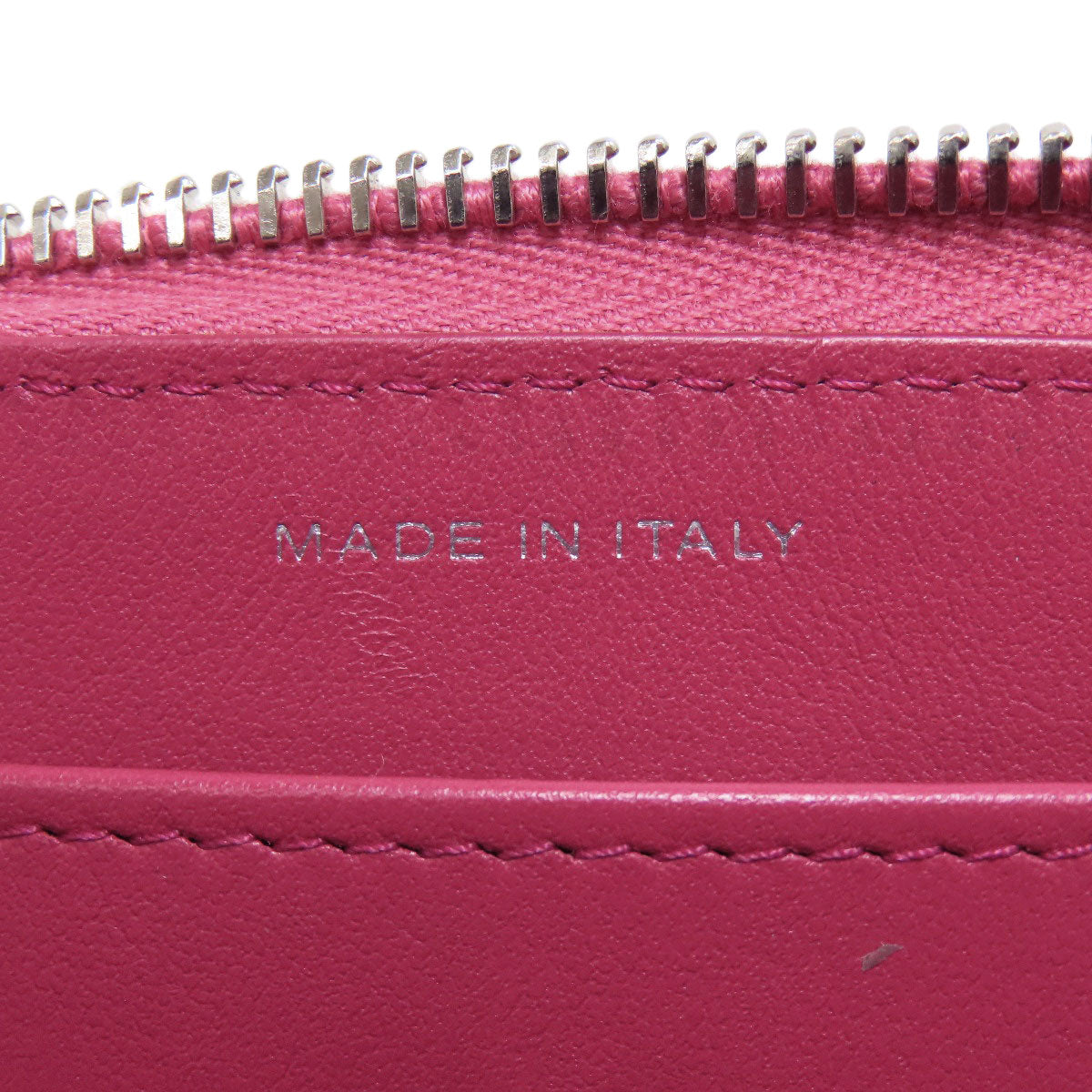 CHANEL Camellia COCO Mark SilverHardware Long wallet (with coin pocket) Calf Ladies [Used]