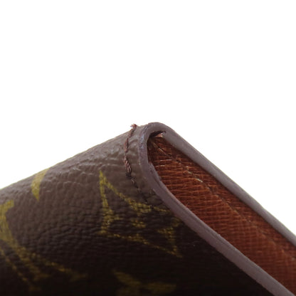 LOUIS VUITTON Porto Cult Credit Long wallet (no coin pocket) Monogram canvas Ladies [Used]