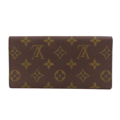LOUIS VUITTON Porto Cult Credit Long wallet (no coin pocket) Monogram canvas Ladies [Used]