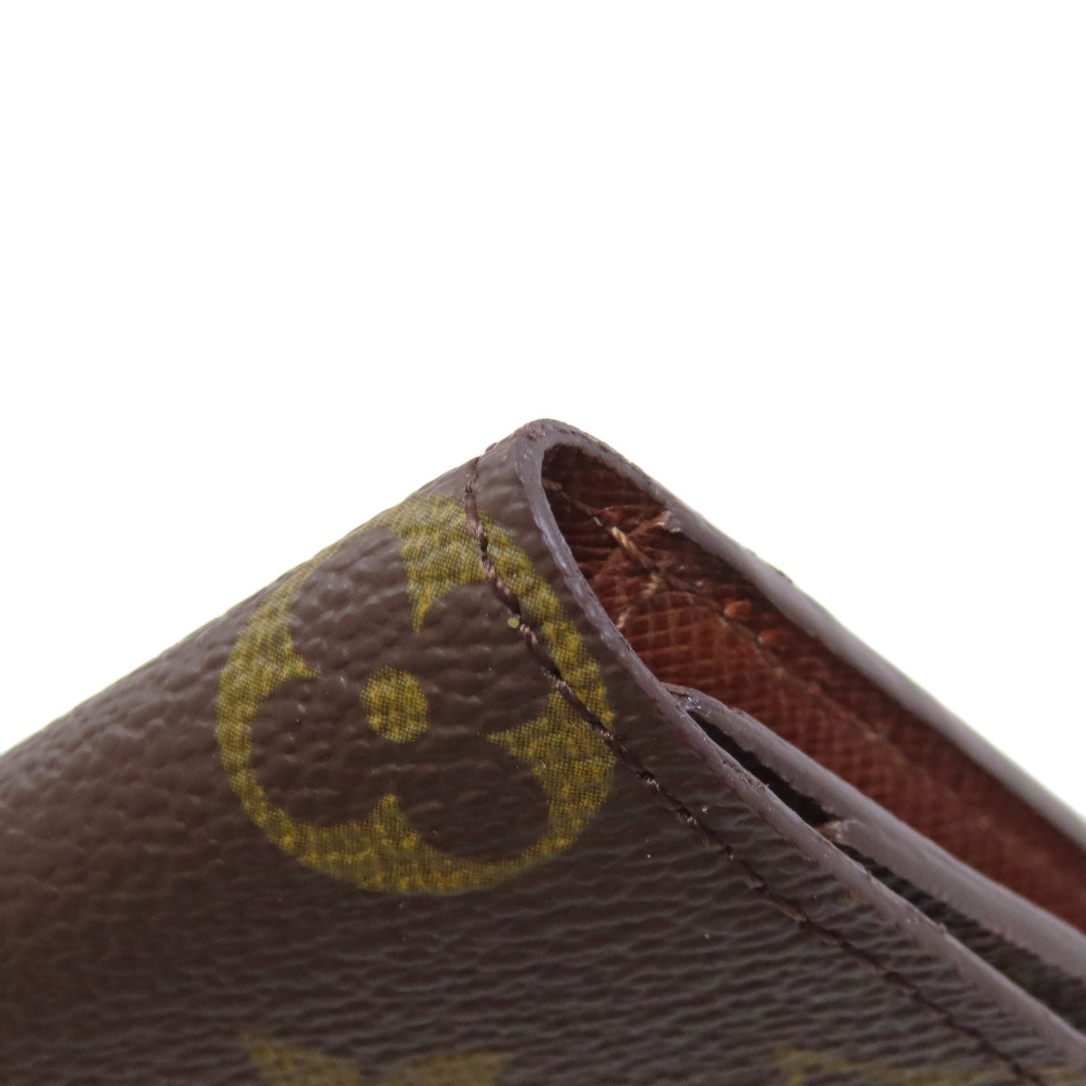 LOUIS VUITTON Porto Cult Credit Long wallet (no coin pocket) Monogram canvas Ladies [Used]