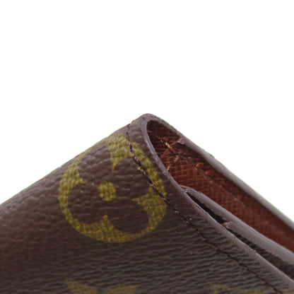 LOUIS VUITTON Porto Cult Credit Long wallet (no coin pocket) Monogram canvas Ladies [Used]